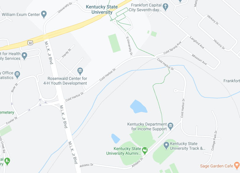 Cold Harbor Drive map